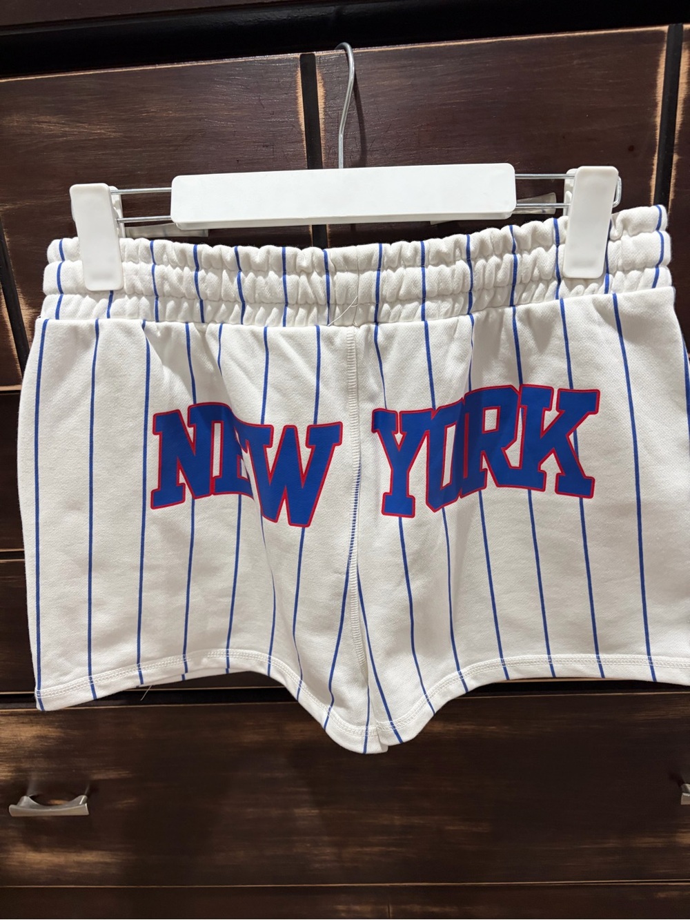 White New York 75 Striped Drawstring Women’s Shorts/ 2 package/ Size Medium - Picture 2 of 5